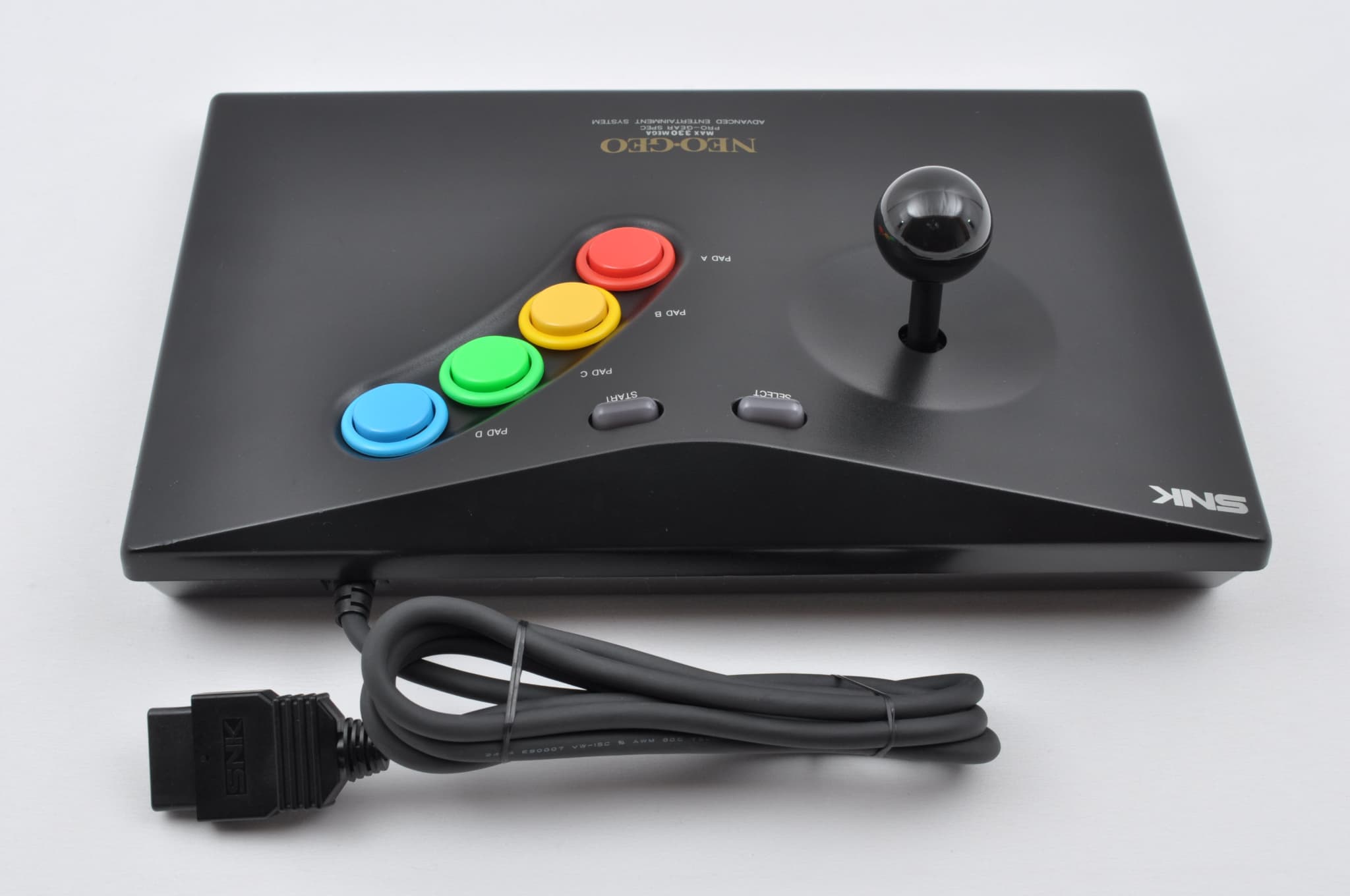 Neo Geo Joystick Controller with BOX NEO-AEC, Seimitsu Buttons
